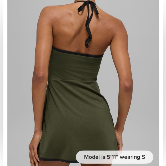 ALO NWT Softsculpt Halter Tennis Dress - Picture 3 of 4